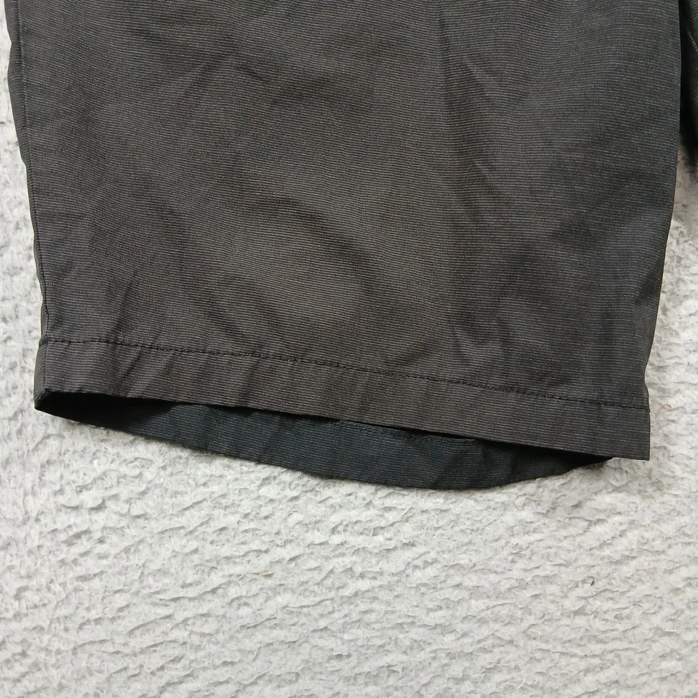 Banana Republic Men's Tech Shorts Size 38 Black Textured Performance Casual‎ EUC
